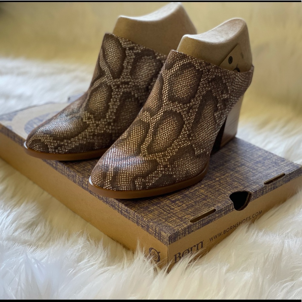 NEW BORN Eustis Snakeskin Mule - Picture 15 of 16